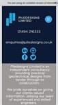 Mobile Screenshot of piledesigns.co.uk